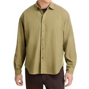 LABO.ART Shirt Mens Size 3 Green Button Up 100% Cotton Momo Camicia $340